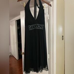 Vintage beautiful sequence v neck! Size 8